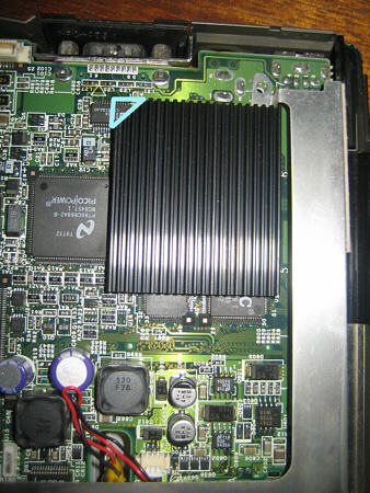 CPU radiator of later revision