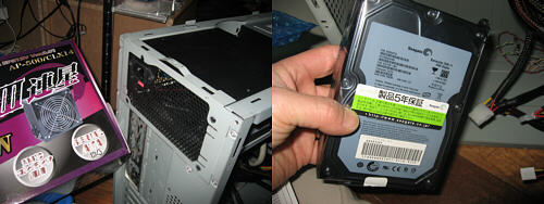 やっと出番&地雷HDD