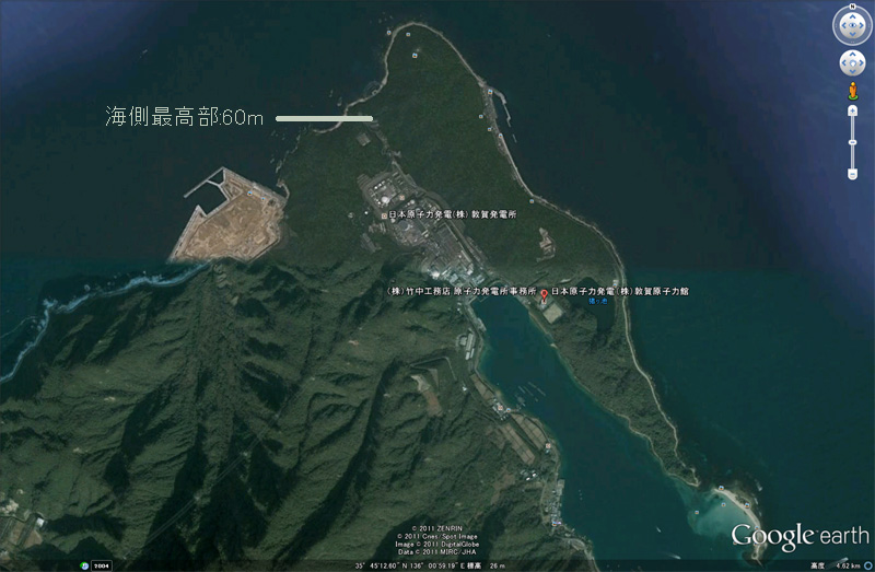 敦賀原発マップ