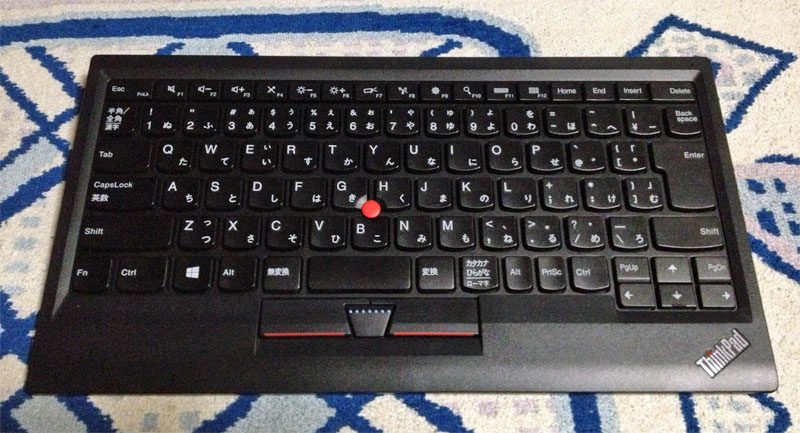 ThinkPad compact bluetooth keyboard with TrackPoint