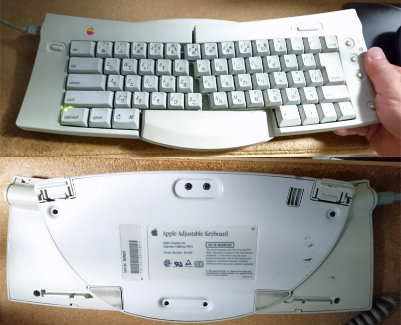 Apple Adjustable Keyboard 年代物